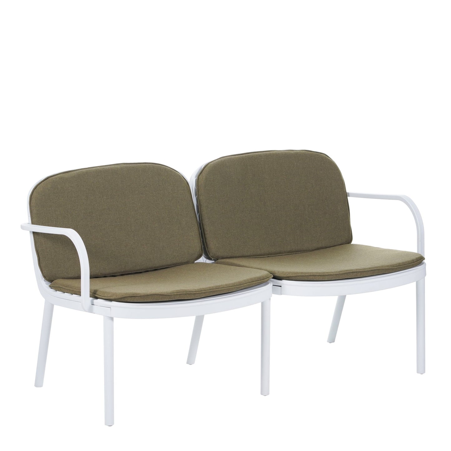 Luna - Outdoor Patio Loveseat Noble House