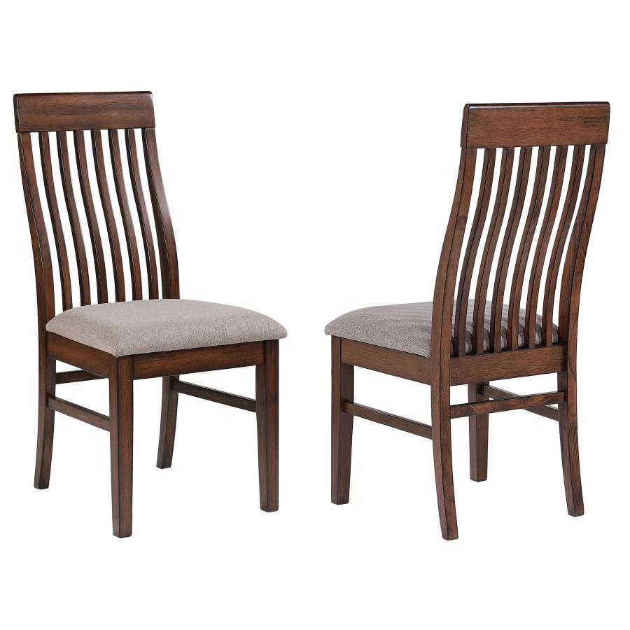 Briarwood - Wood Dining Side Chair (Set of 2) - Mango Oak Coaster Fine Furniture