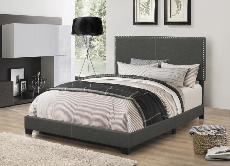 Boyd - Upholstered Panel Bed CoasterEveryday