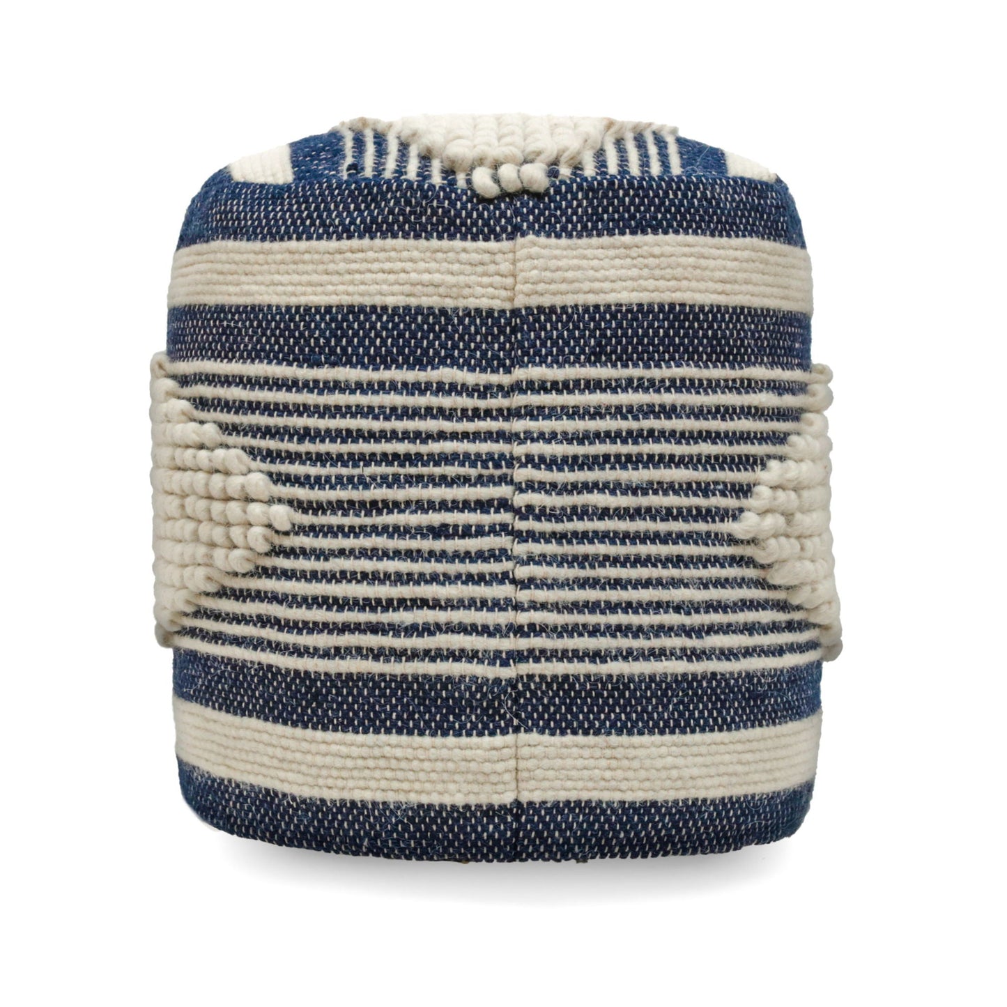 Diamond - Handcrafted Cylindrical Pouf Home Essentials