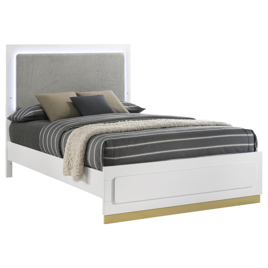 Caraway - Wood LED Panel Bed Coaster Fine Furniture