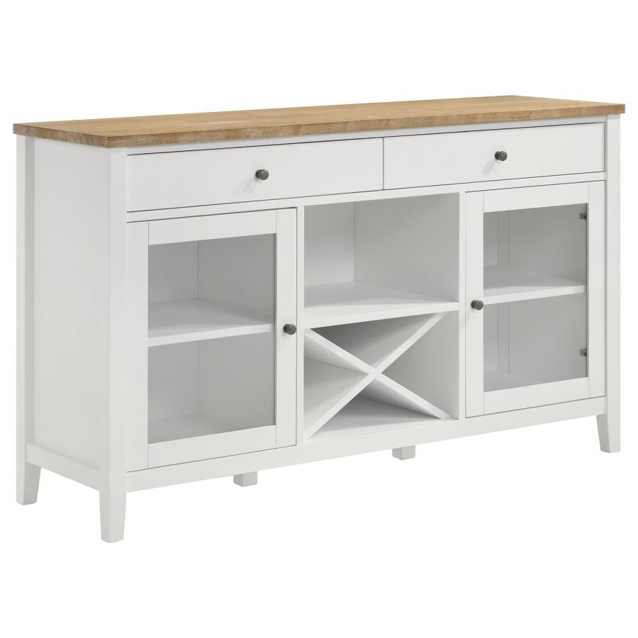 Hollis - 2 Door Dining Sideboard Buffet Storage Cabinet - White Coaster Fine Furniture
