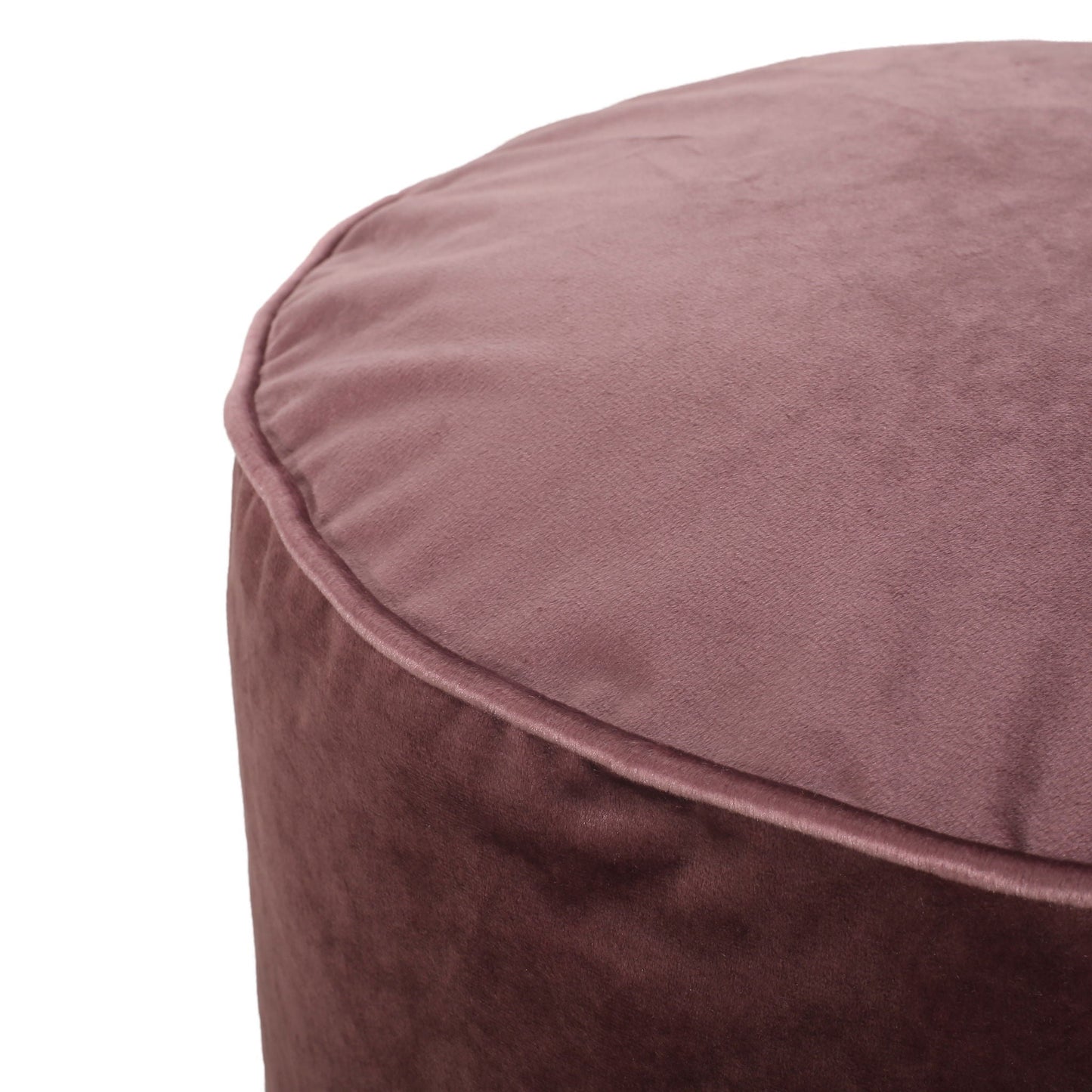 Shimon - Cylinder Pouf Ottoman Floor Cushion Home Essentials