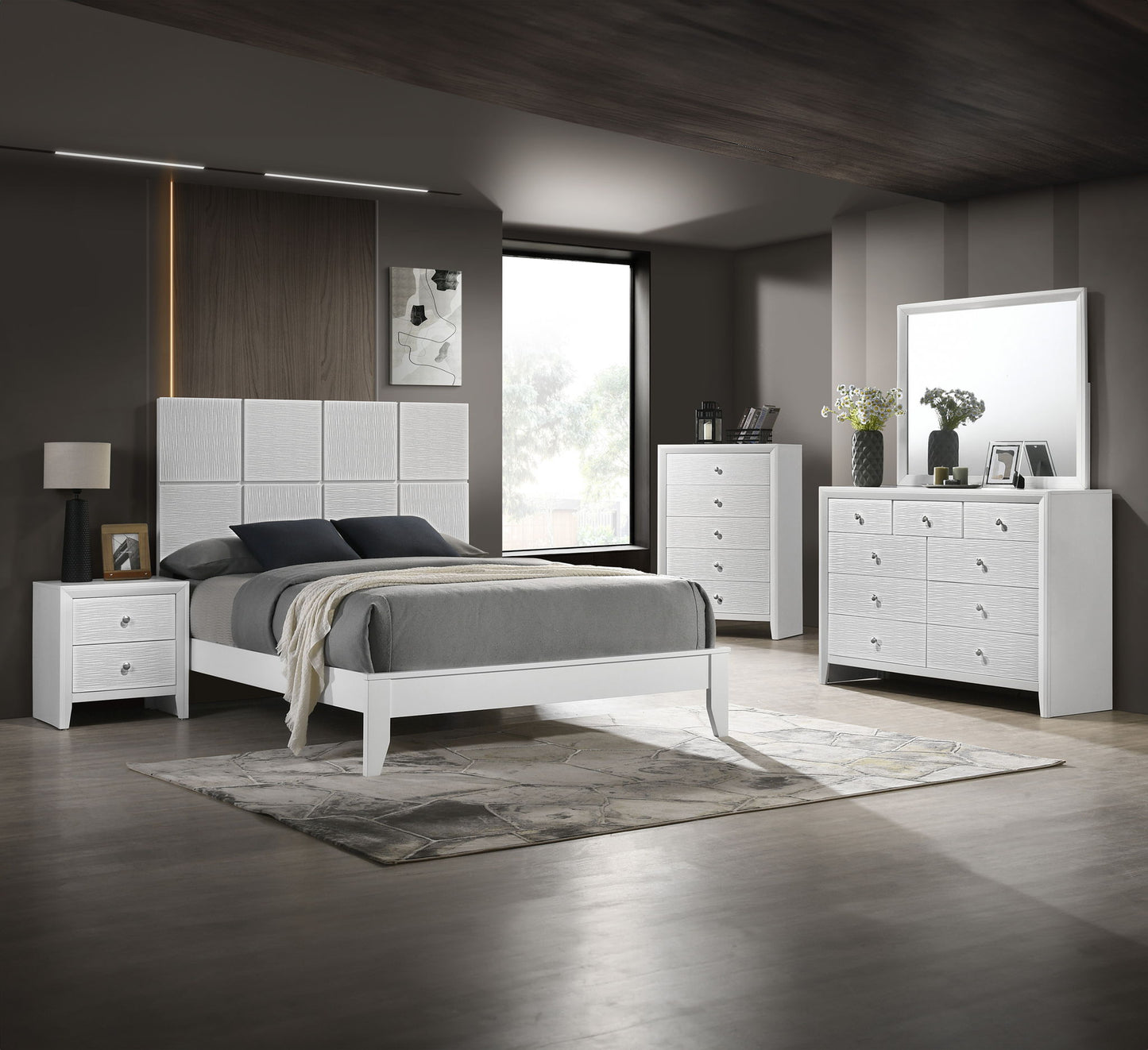 Denker - Bedroom Set Crown Mark