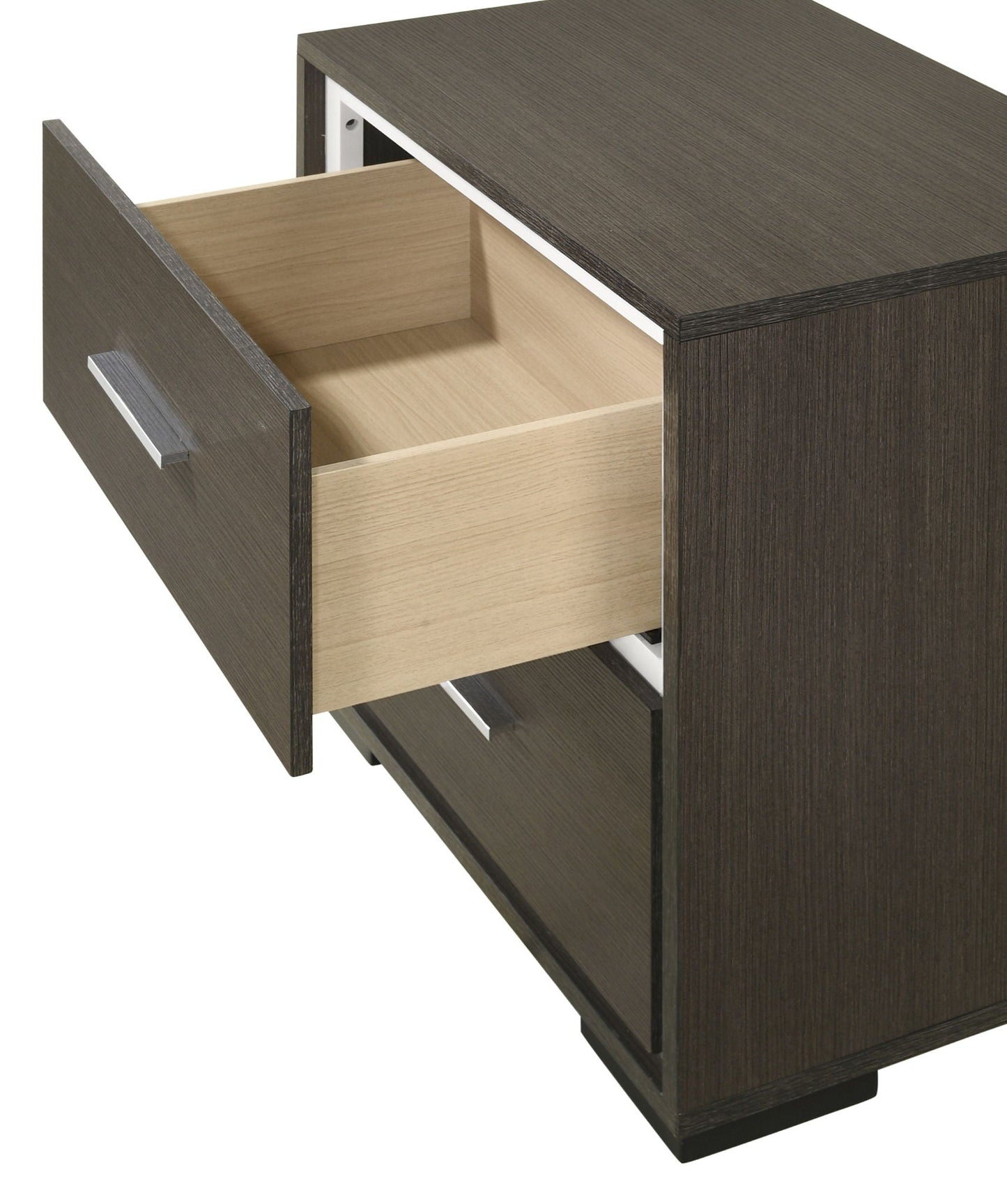 Sharpe - Nightstand - Dark Gray Crown Mark