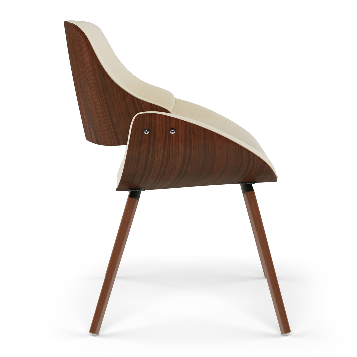 Malden - Mid Century Bentwood Dining Chair Simpli-Home