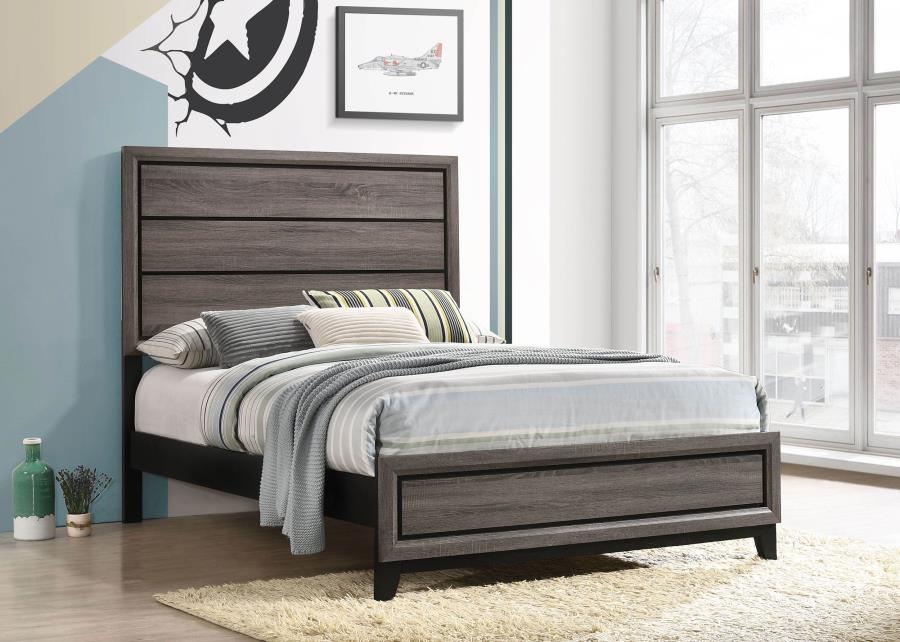 Watson - Wood Panel Bed CoasterEveryday
