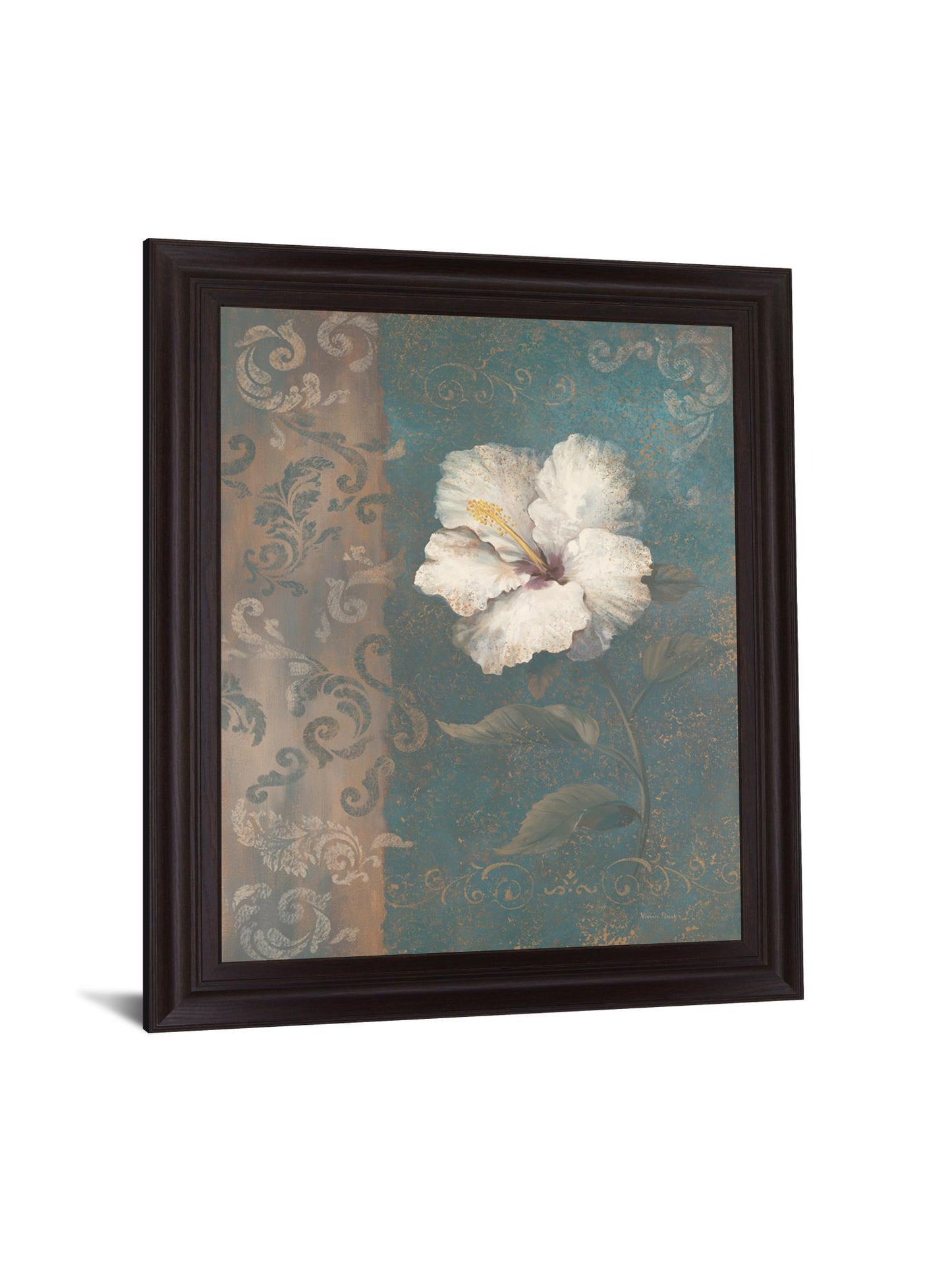 Gilded Petals - 28" x 34" Framed Wall Art Classy Art