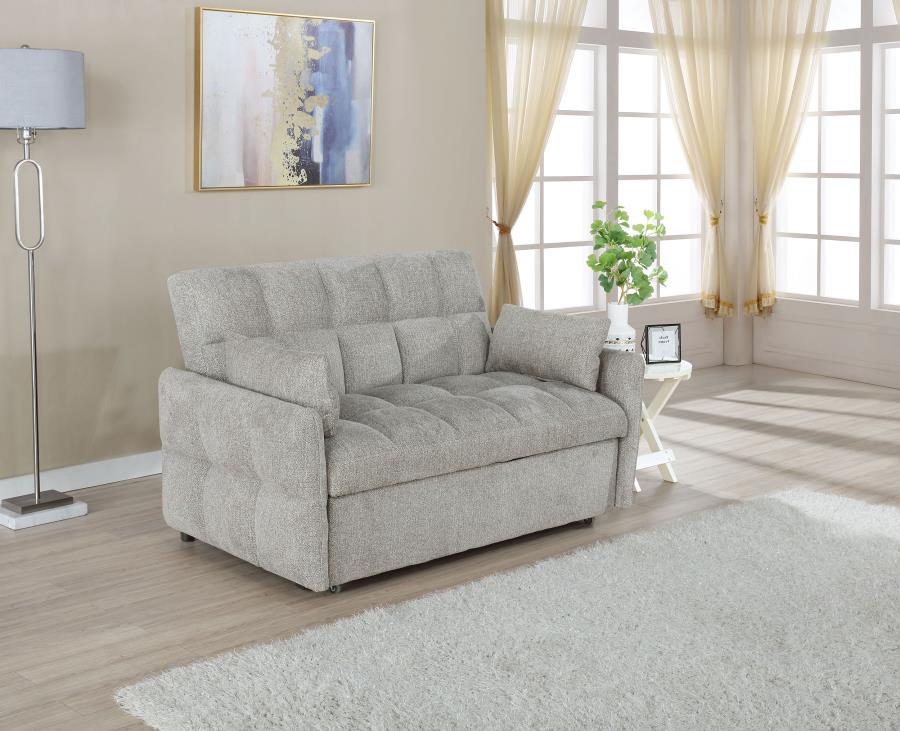 Cotswold - Upholstered Convertible Sleeper Sofa Bed CoasterEssence