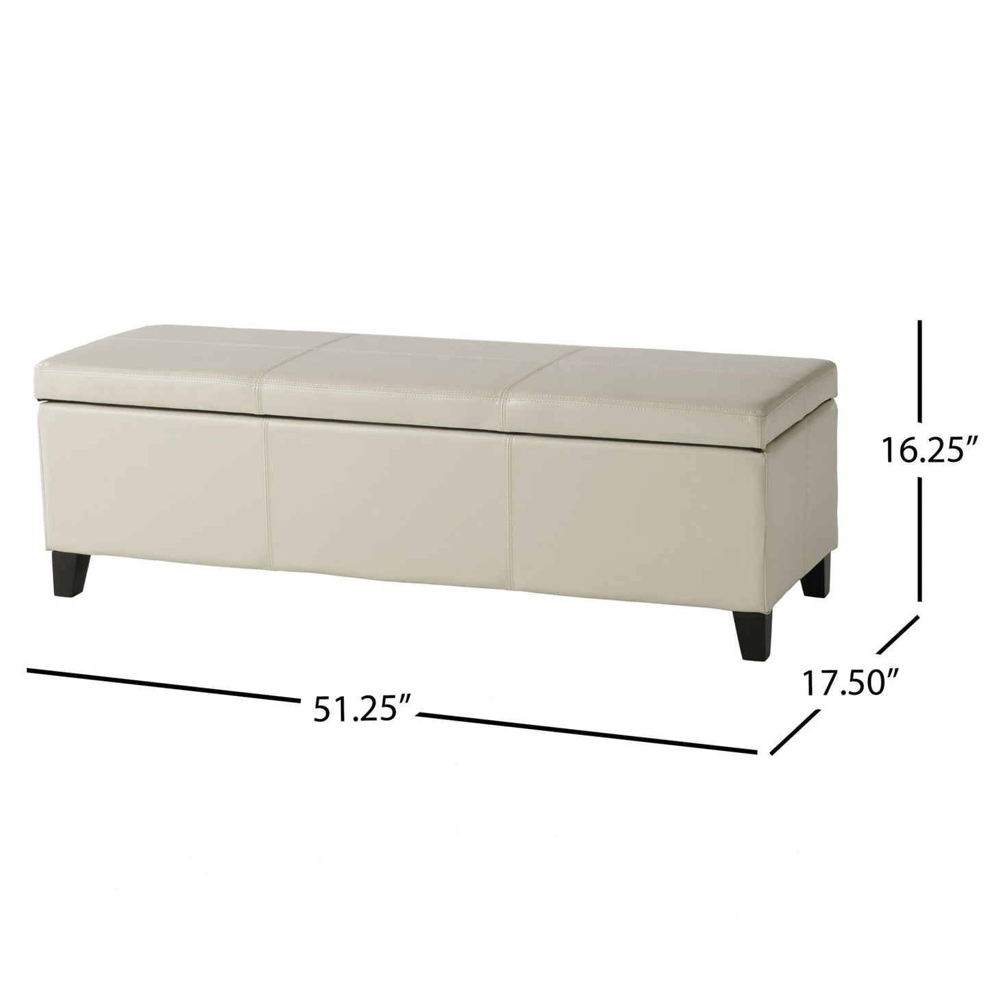 Glouster - Contemporary Storage Ottoman Noble House