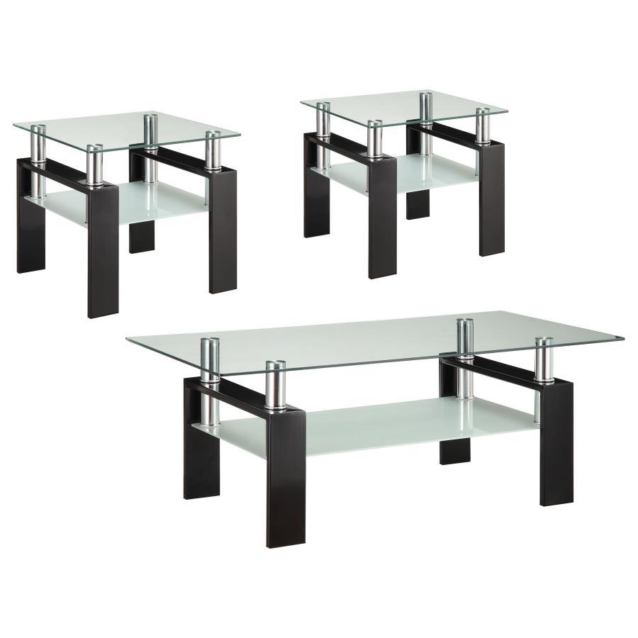 Dyer - Rectangular Coffee Table Set Coaster Fine Furniture