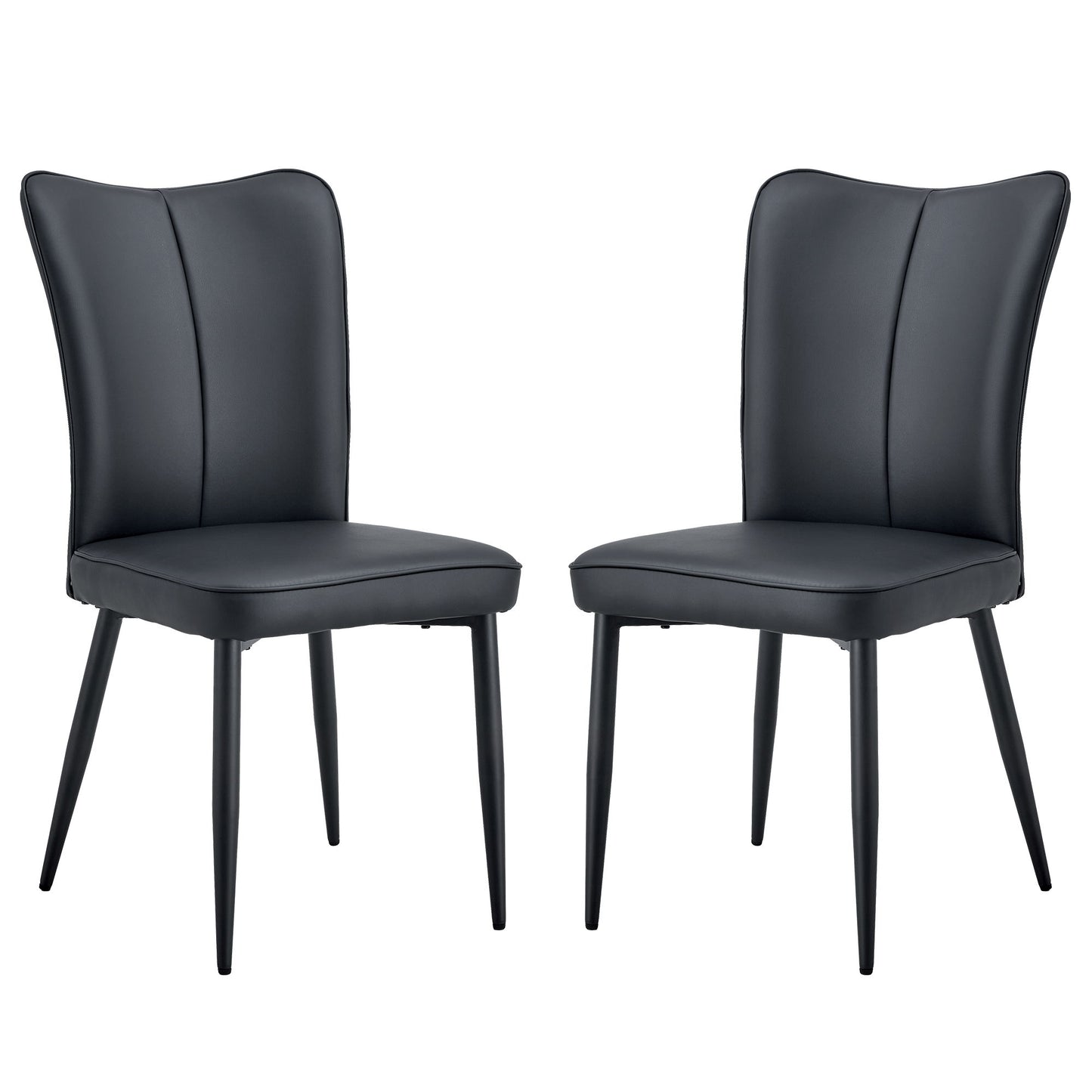 Modern Minimalist Dining Chairs (Set of 2) Home Essentials