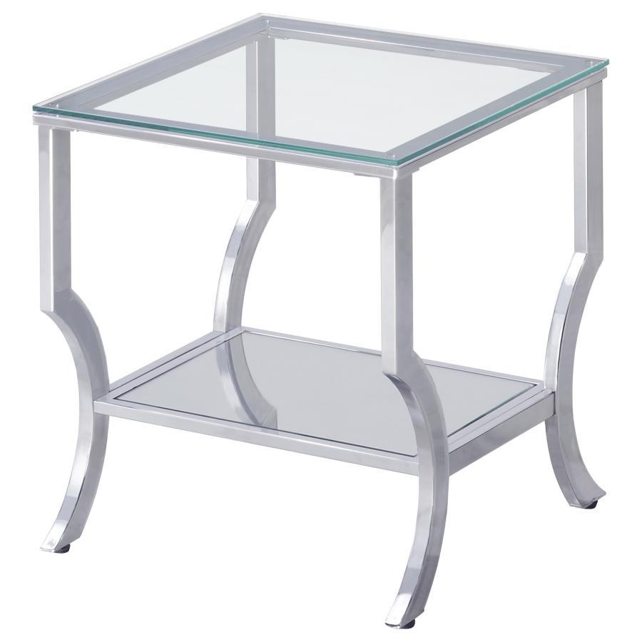 Saide - Glass Top Coffee And End Table Set Coaster Fine Furniture