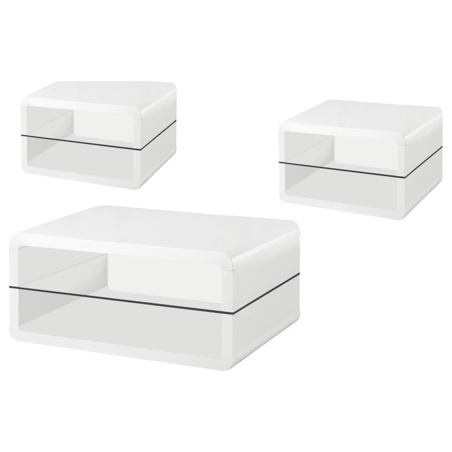Elana - Coffee Table Set Coaster Fine Furniture