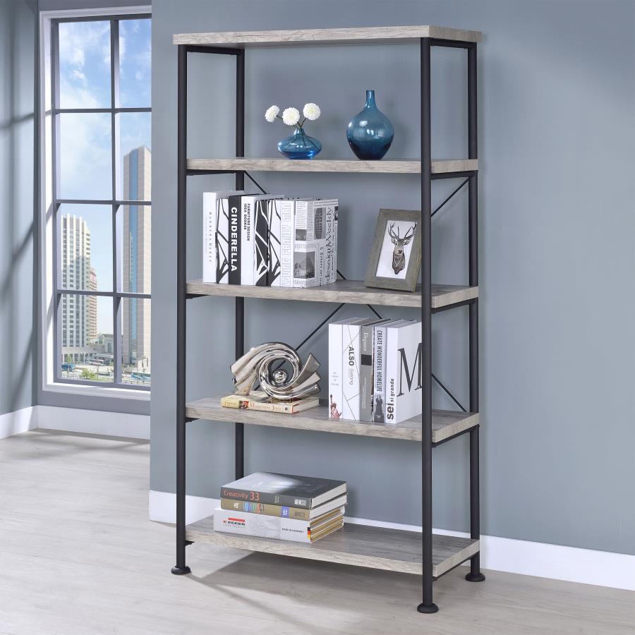 Analiese - 4-Shelf Bookshelf CoasterEveryday