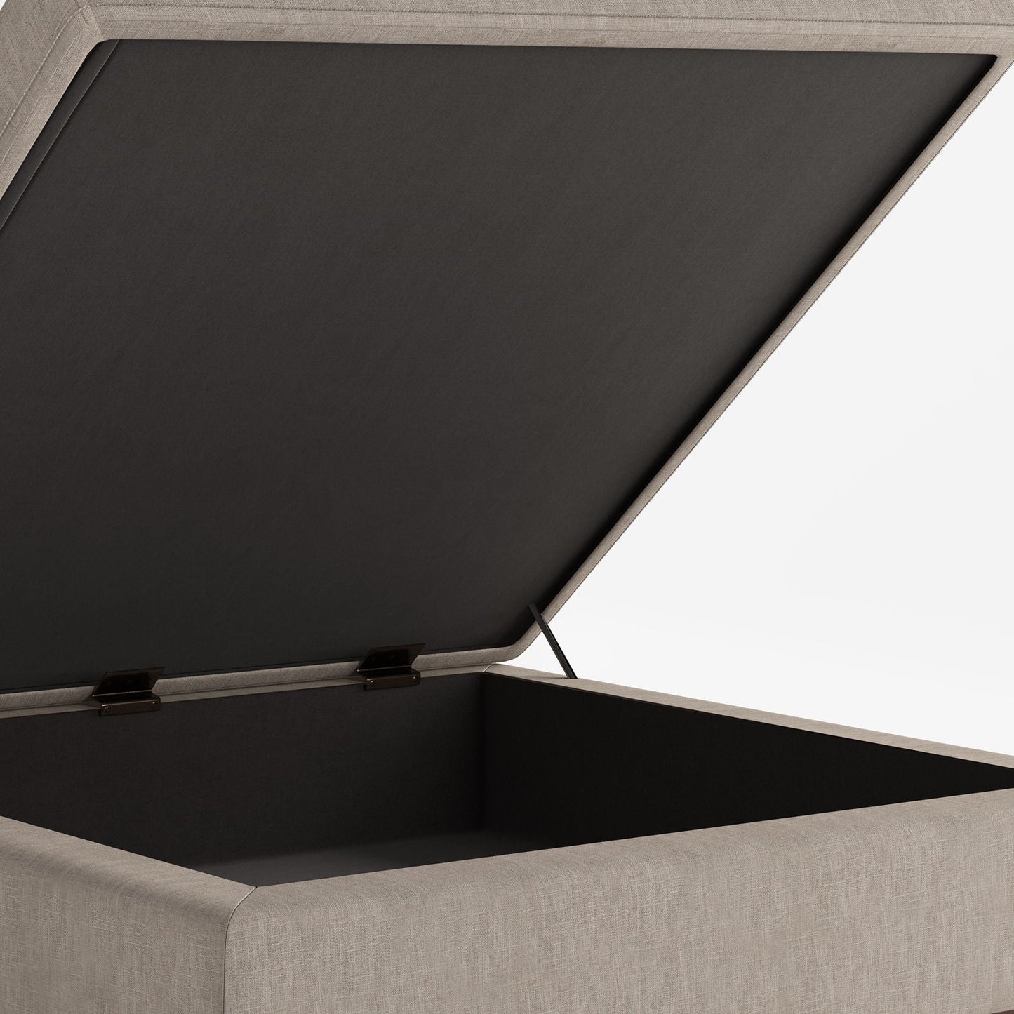Owen - Multifunctional Square Coffee Table Storage Ottoman Simpli-Home