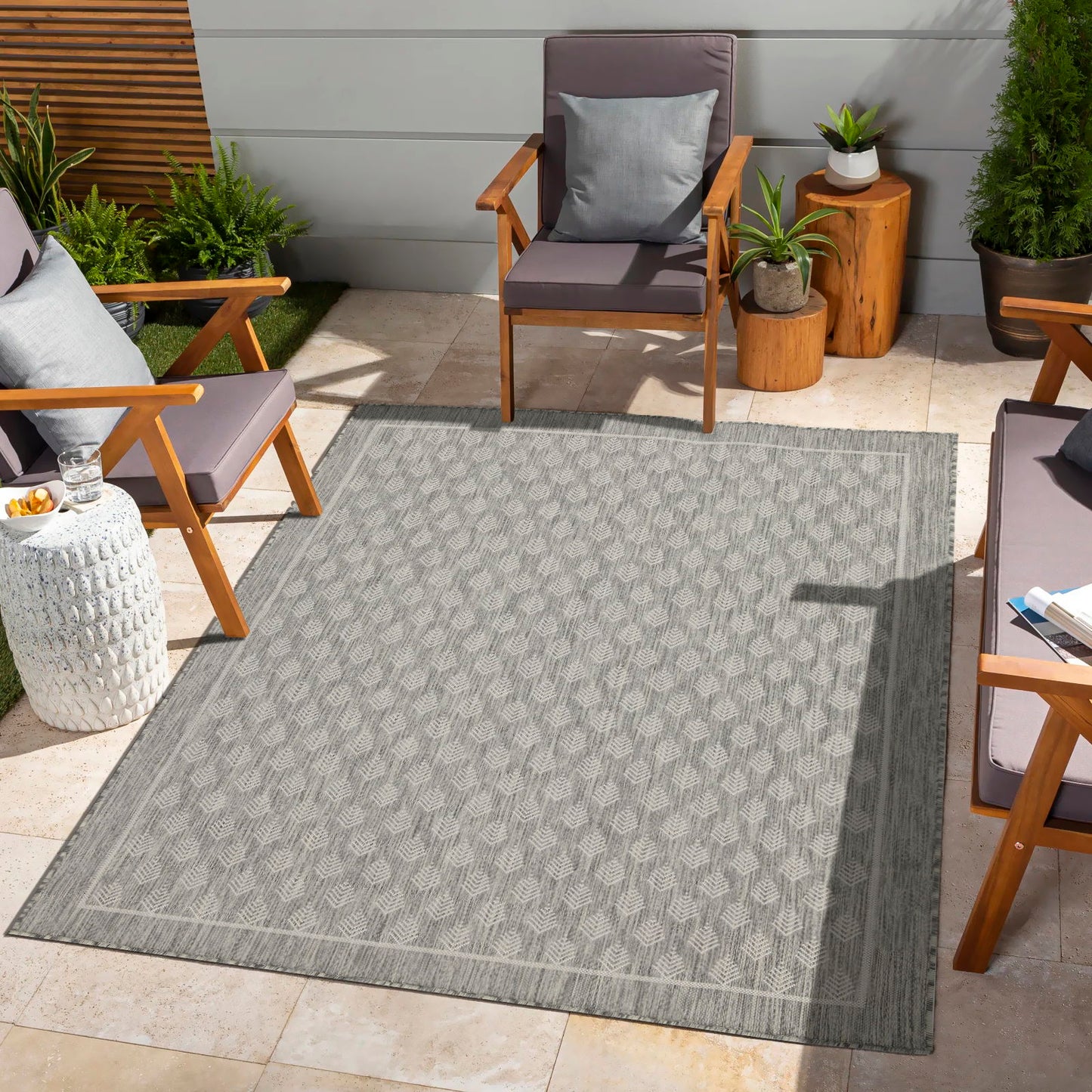 Sunshine - Indoor / Outdoor Polypropylene Area Rug Icona Home Decor