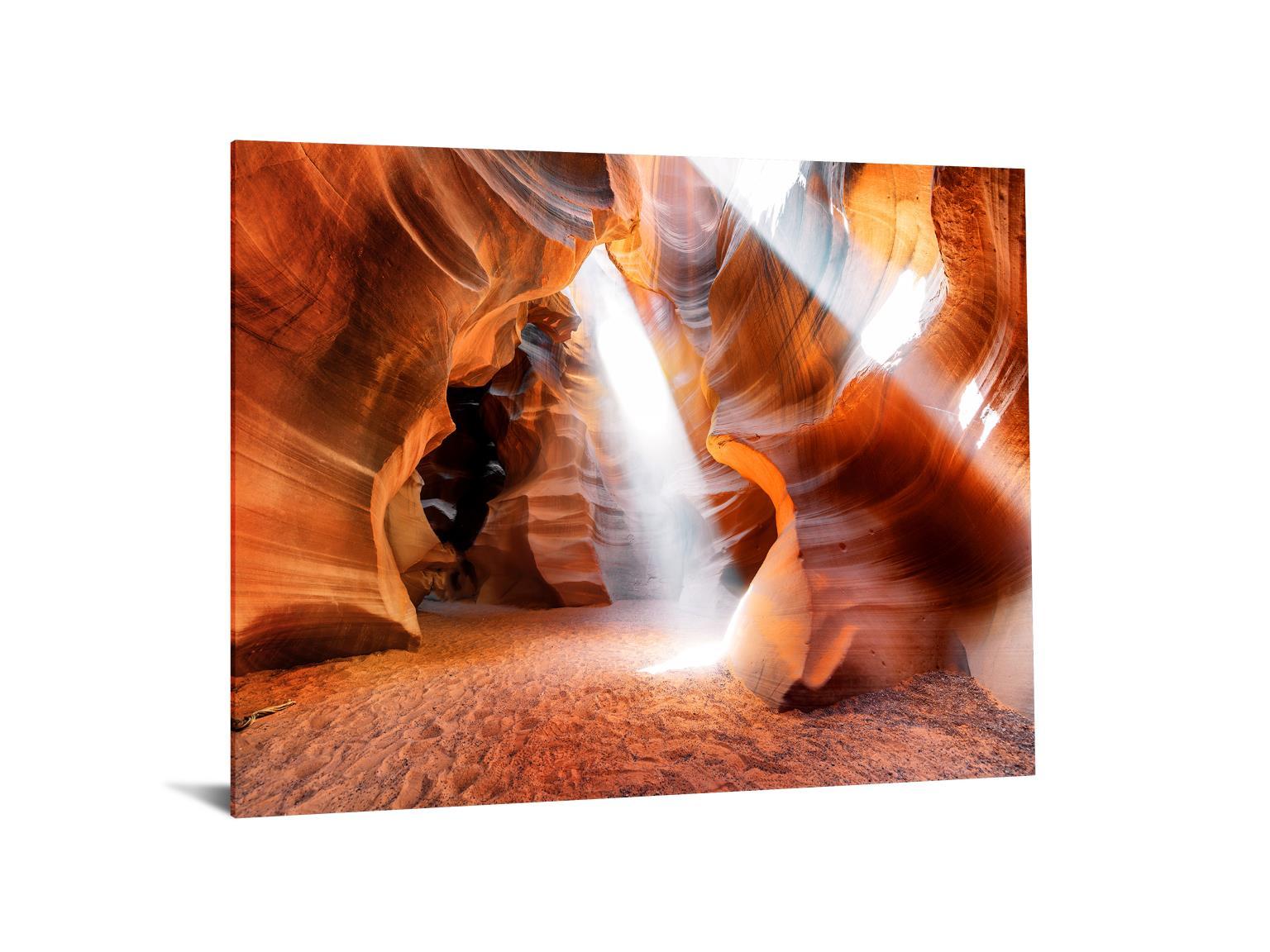 Temp Glass With Foil - Antelope Canyon - Orange Classy Art