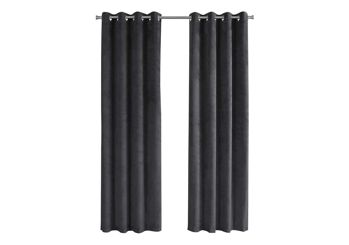 2 Pieces Set, Curtain Panel, Room Darkening, Grommet, Contemporary & Modern 8th Street