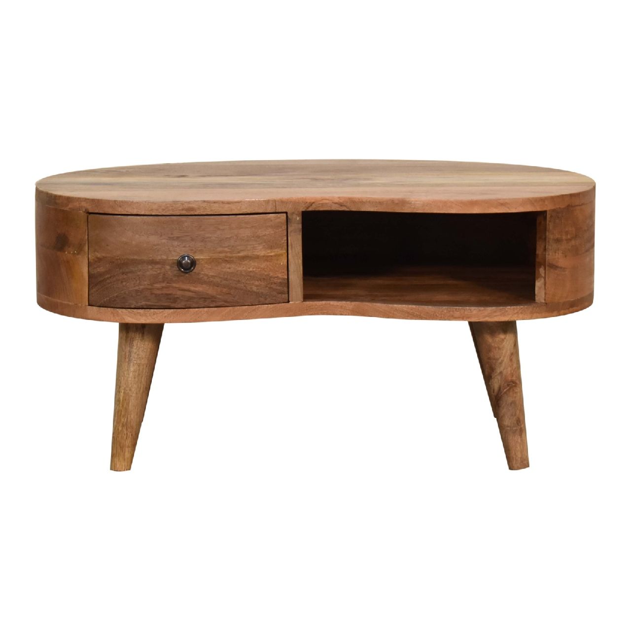 Wave Coffee Table With 1 Drawer Artisan Furniture