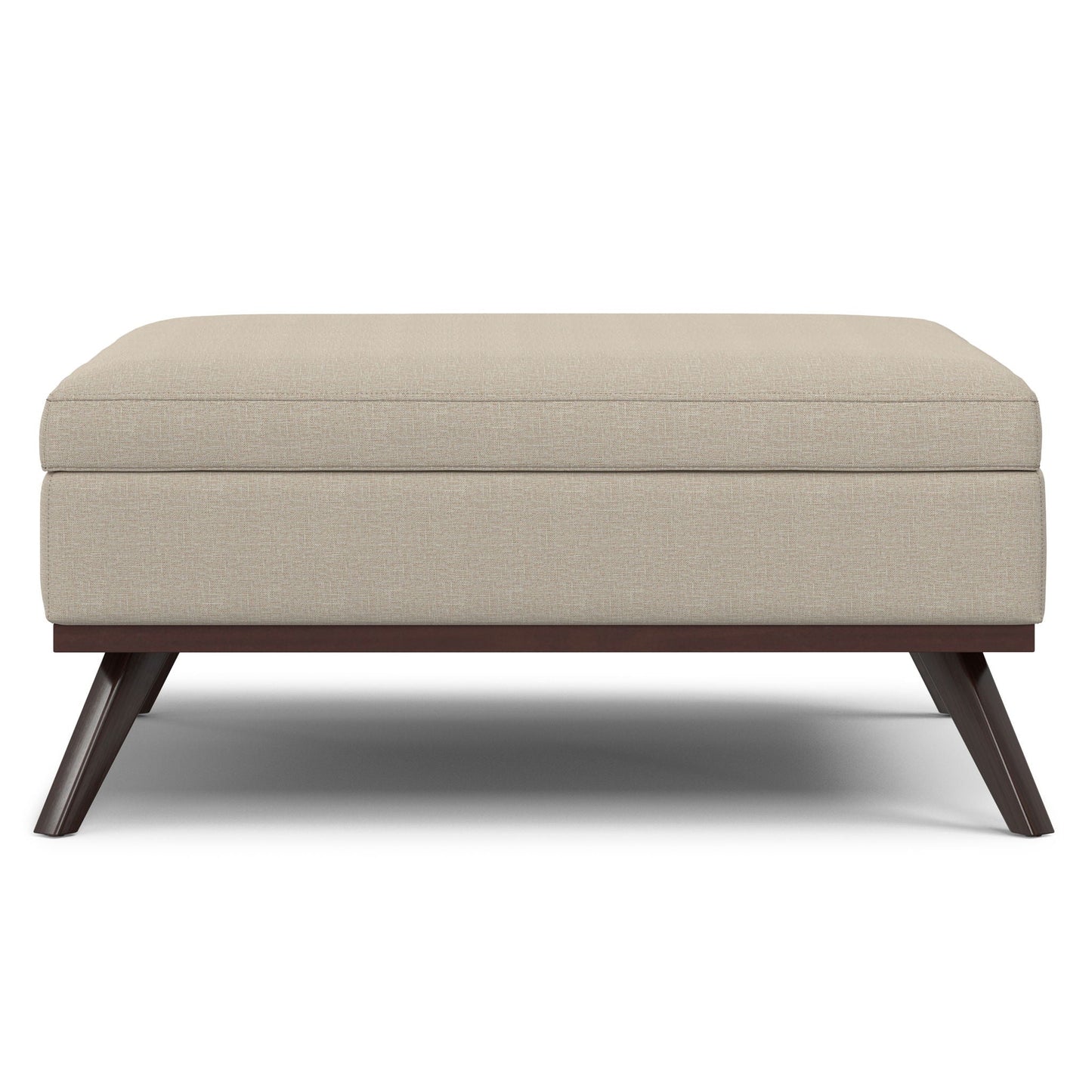 Owen - Multifunctional Square Coffee Table Storage Ottoman Simpli-Home