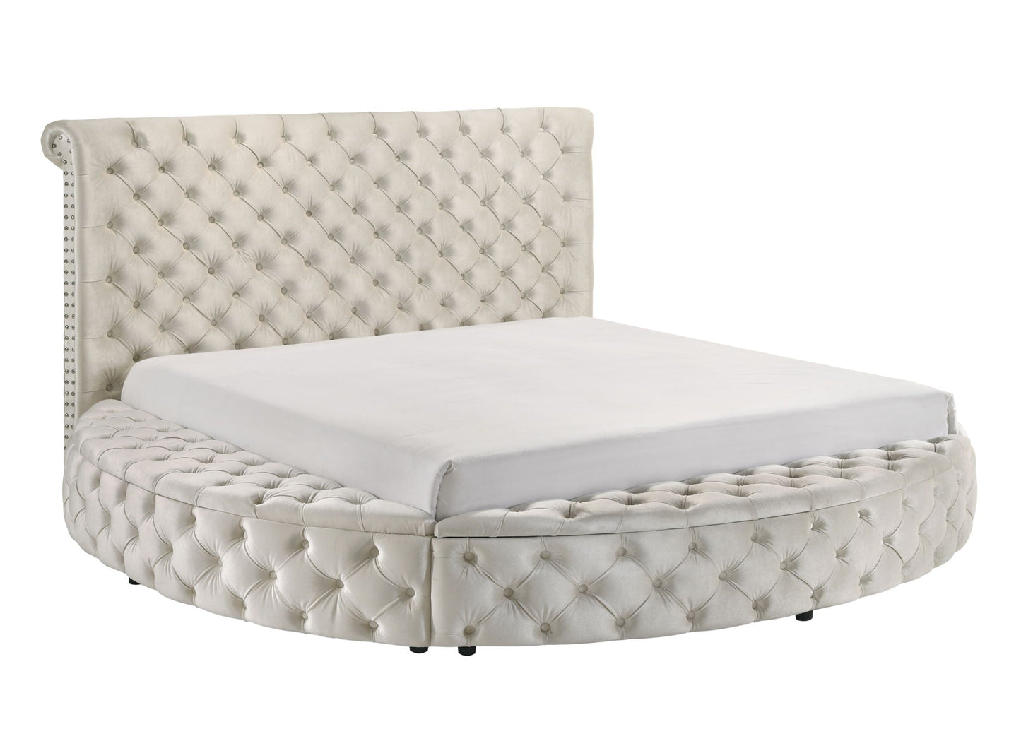 Brigitte - Storage Bed Crown Mark