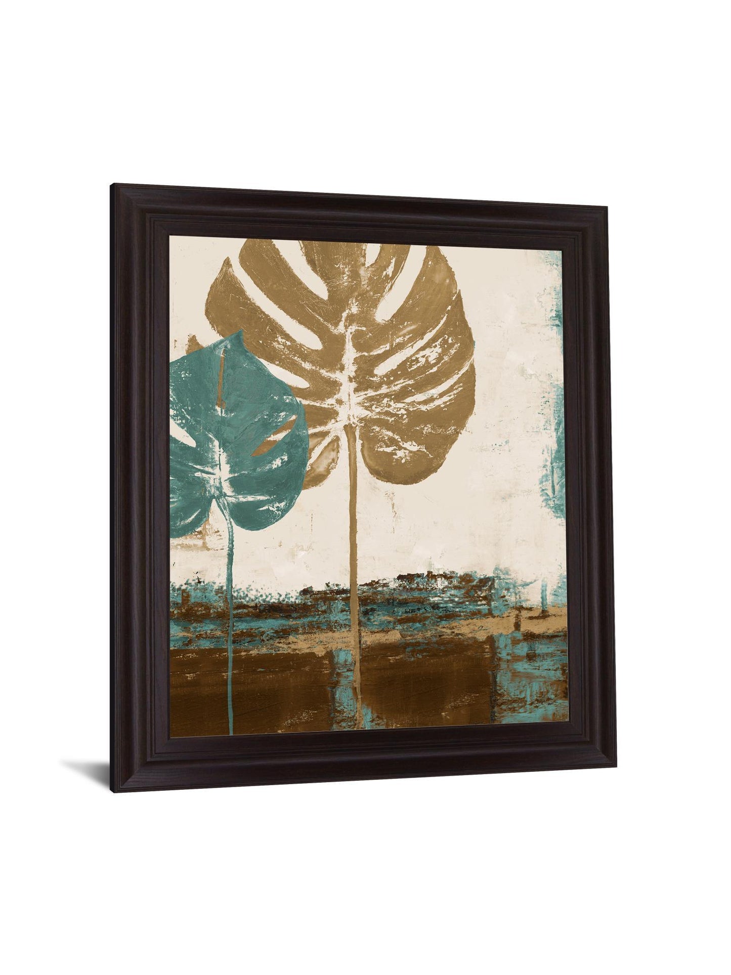 Earthy Monstera Dream - 28" x 34" Framed Wall Art Classy Art