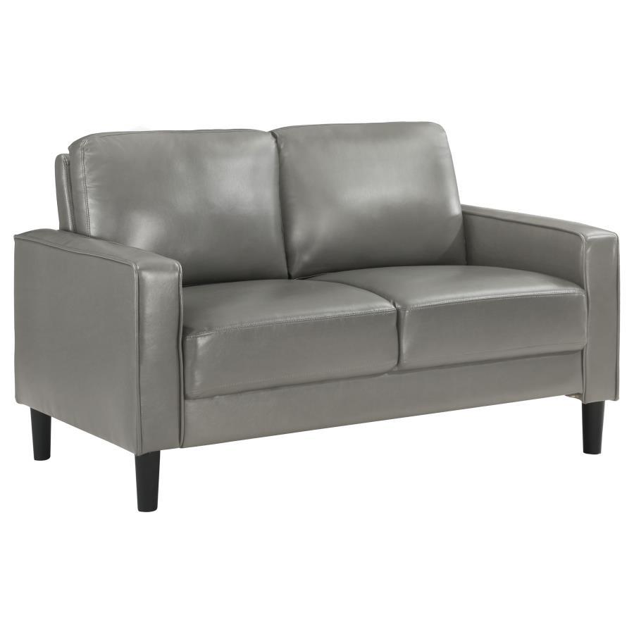 Ruth - Upholstered Track Arm Loveseat Coaster Fine Furniture