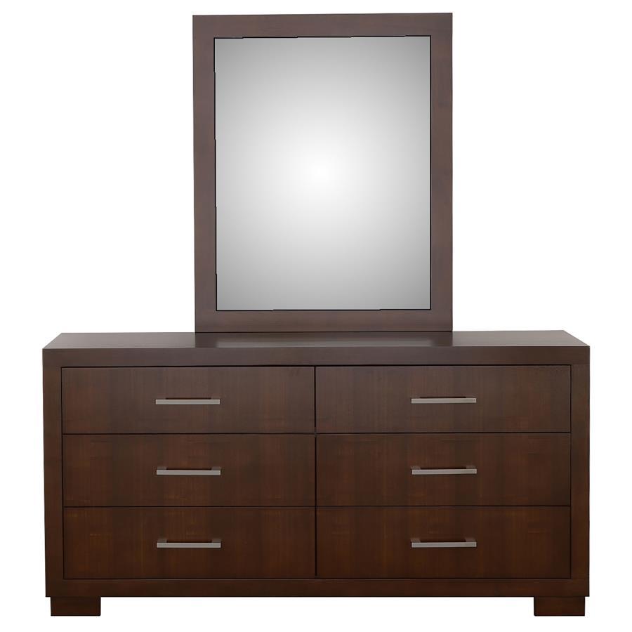 Jessica - 6-Drawer Dresser With Mirror CoasterEssence