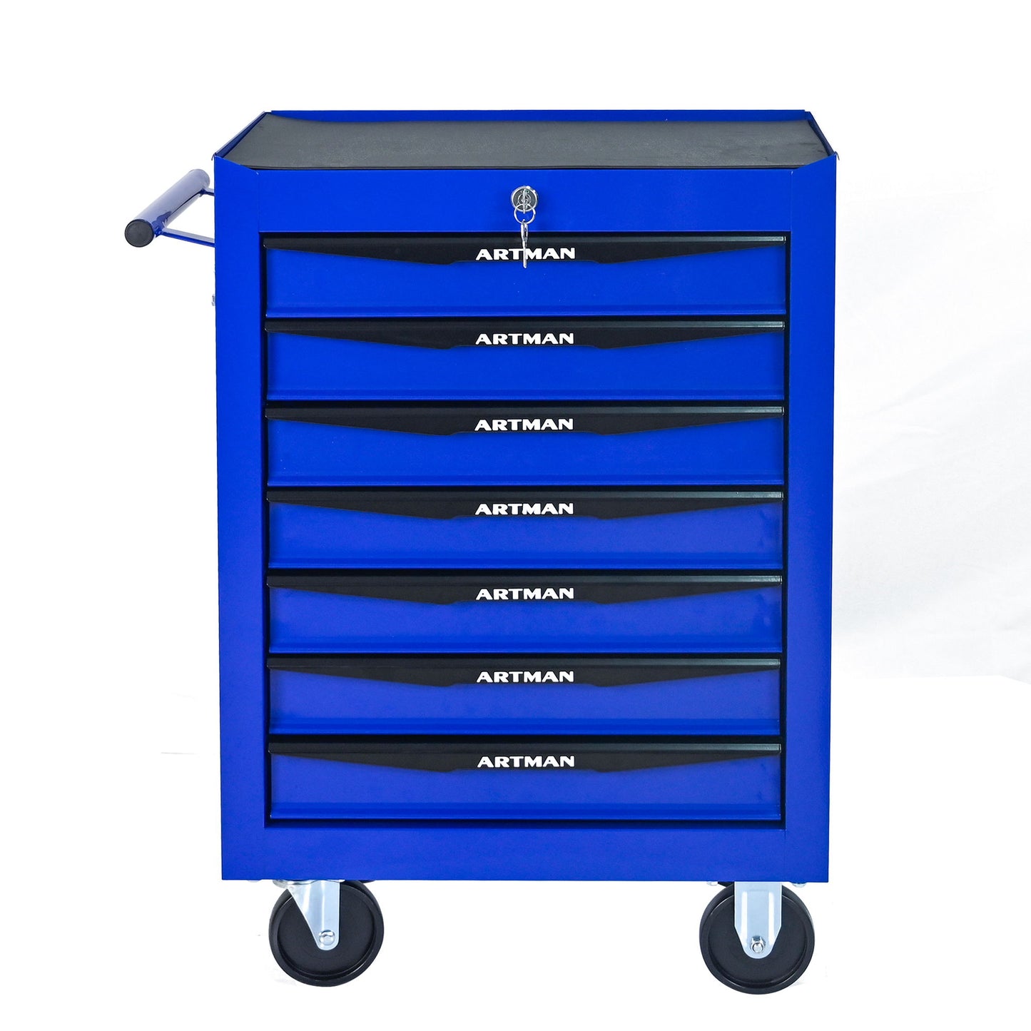 Rolling Metal Tool Chest With Drawers, Steel Storage Cabinet With Ball Bearing Slides Daily Nest