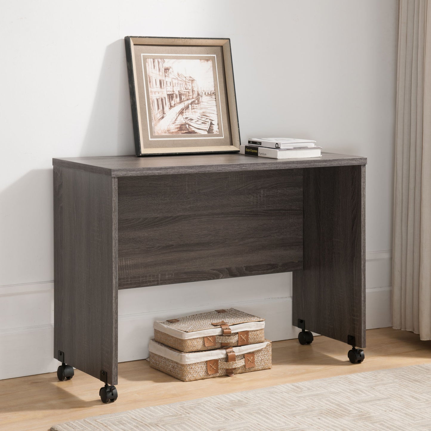 Printer Mobile Stand, Computer Desk, Home Office Desk Home Essentials