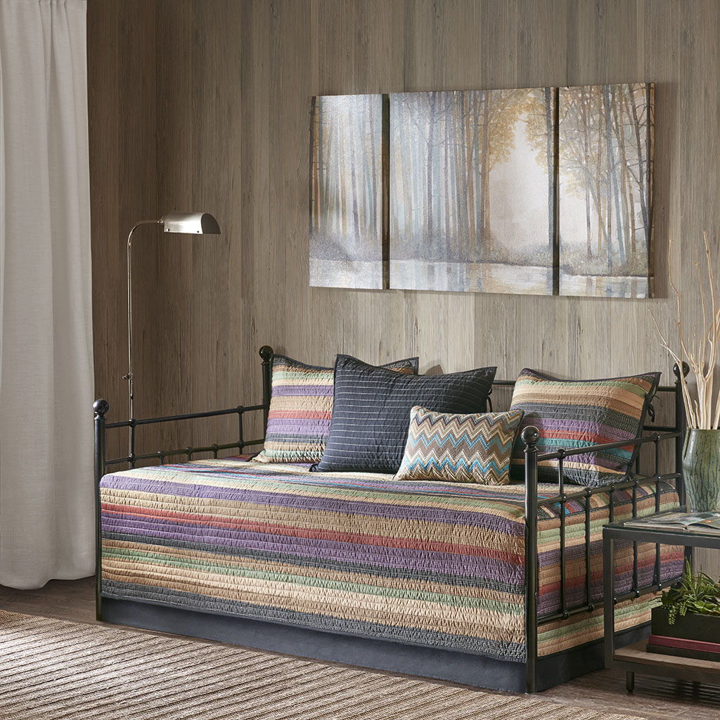 Yosemite - Twin Reversible Daybed Cover (Set of 6) - Multi Madison Park
