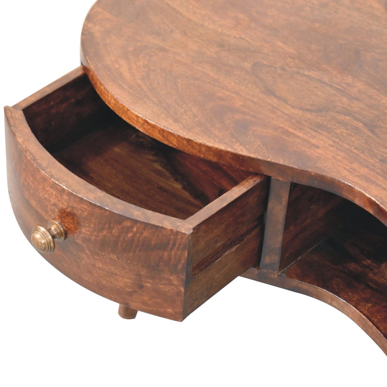 Wave Coffee Table With 1 Drawer Artisan Furniture