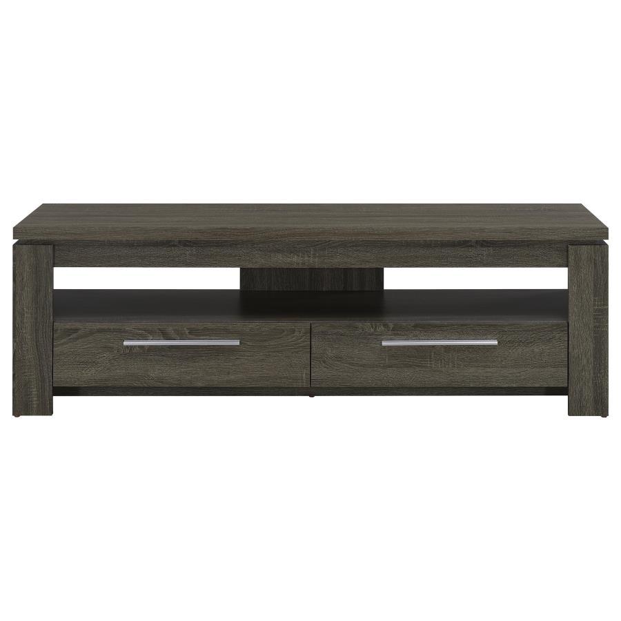 Elkton - 2-Drawer Engineered Wood 59" TV Stand CoasterEssence