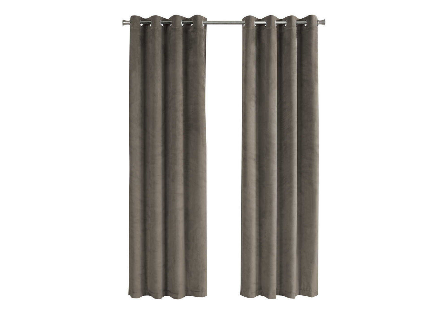 2 Pieces Set, Curtain Panel, Room Darkening, Grommet, Contemporary & Modern 8th Street