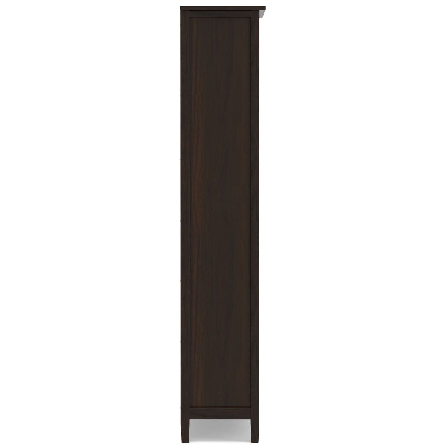 Warm Shaker - 5 Shelf Bookcase Simpli-Home