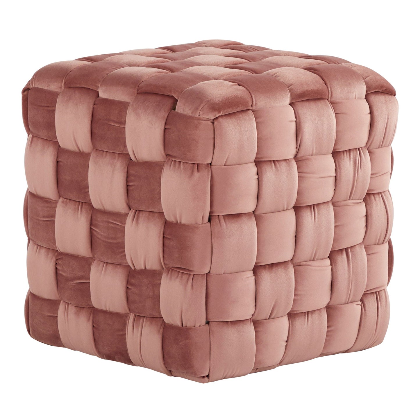 Square Braided Ottoman - Lumi Source