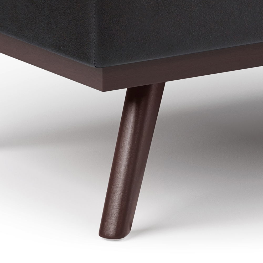 Owen - Lift Top Large Coffee Table Storage Ottoman, Mid Century Style Simpli-Home