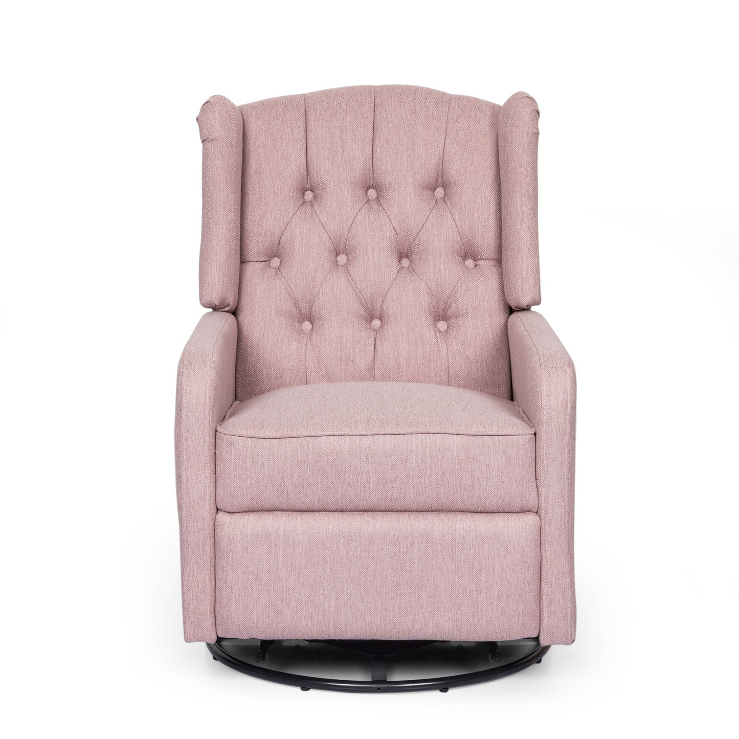 Classic Design, Manual Recliner Chair With 360 Degree Swivel Noble House