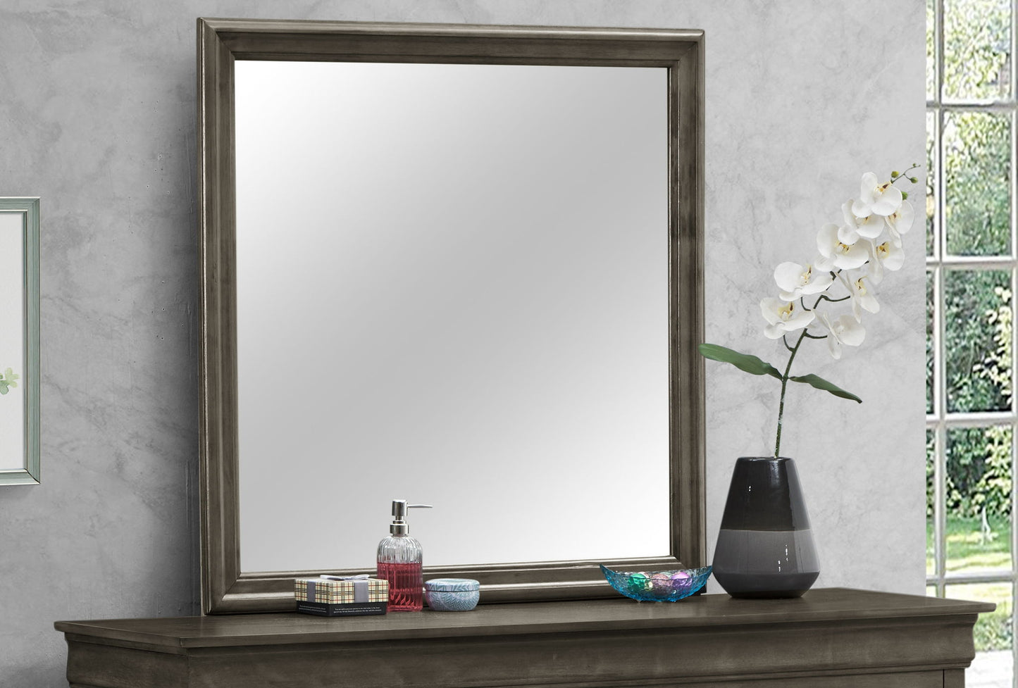 Traditional Wall Mirror For Any Space Glory Furniture