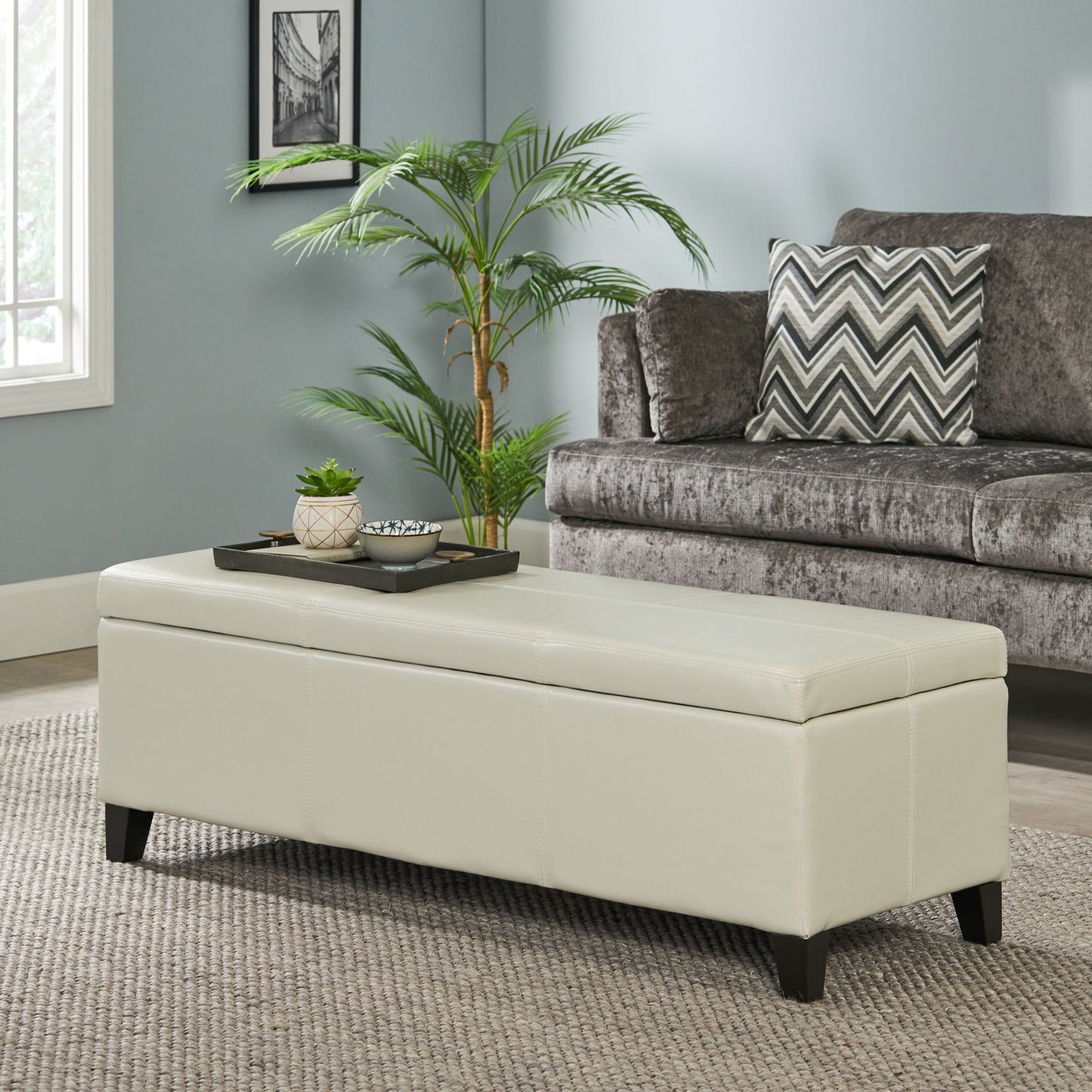 Glouster - Contemporary Storage Ottoman Noble House