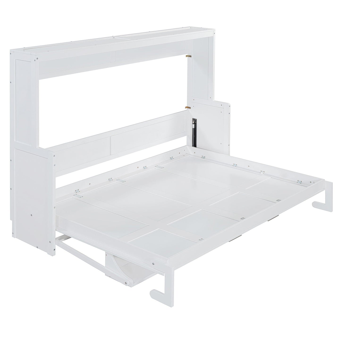 Murphy Bed With Hydraulic Lift & Desk Design Timeless Haven