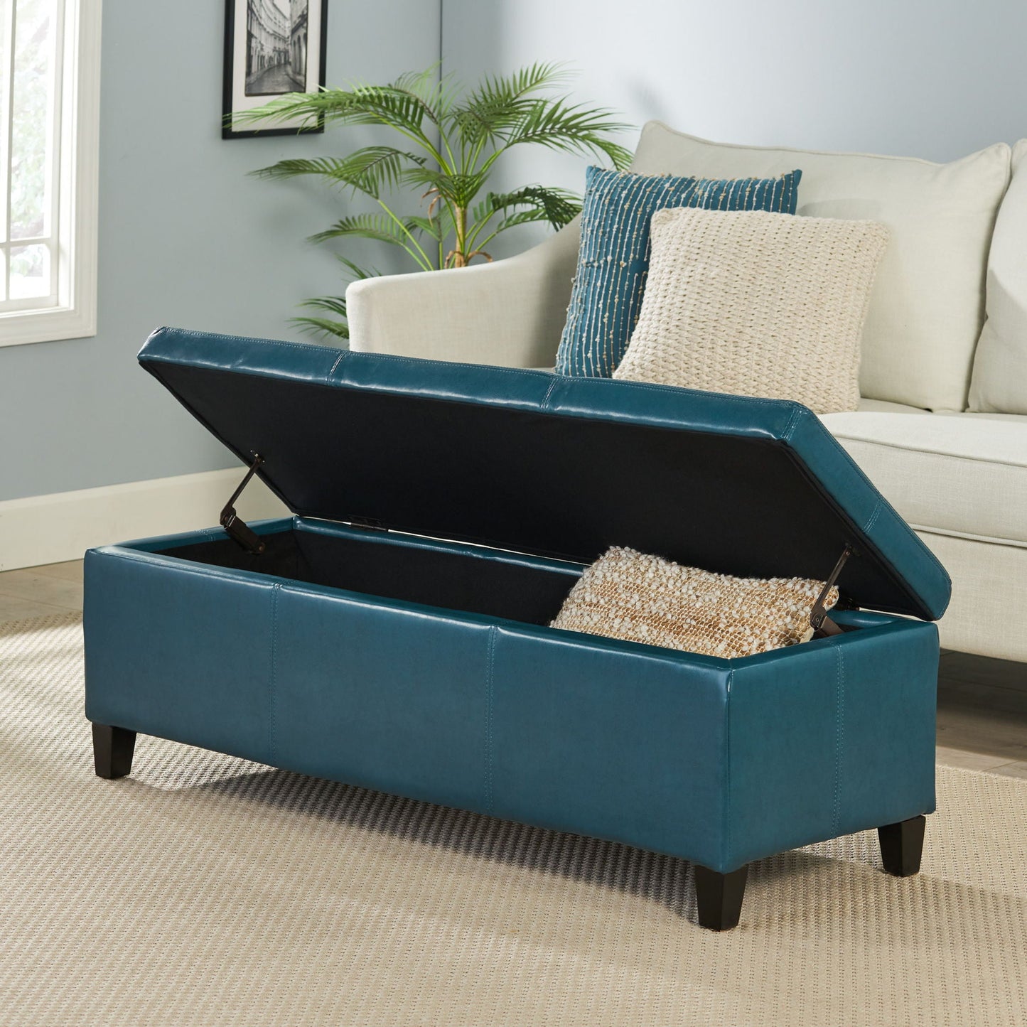 Glouster - Contemporary Storage Ottoman Noble House