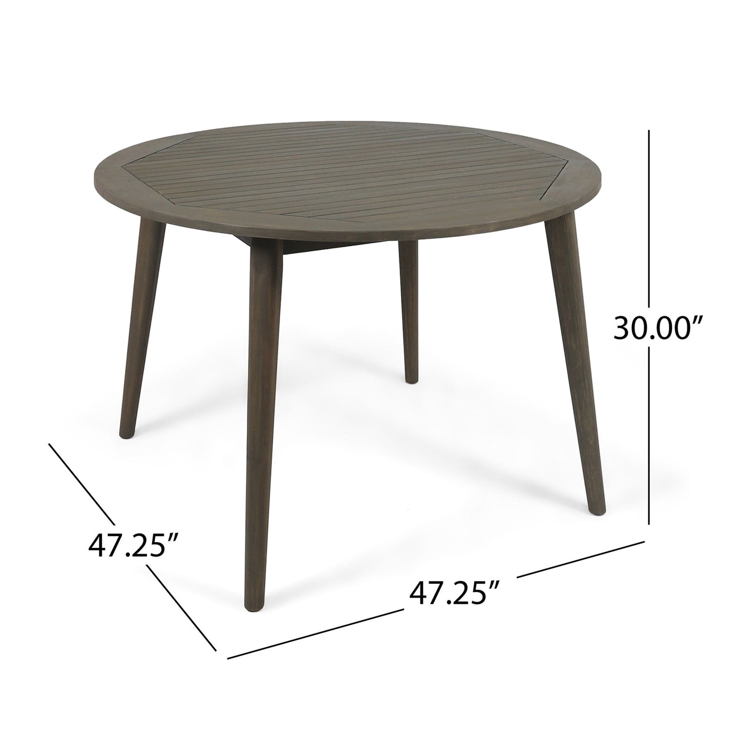 Stamford - Outdoor Dining Table Modern Design Noble House