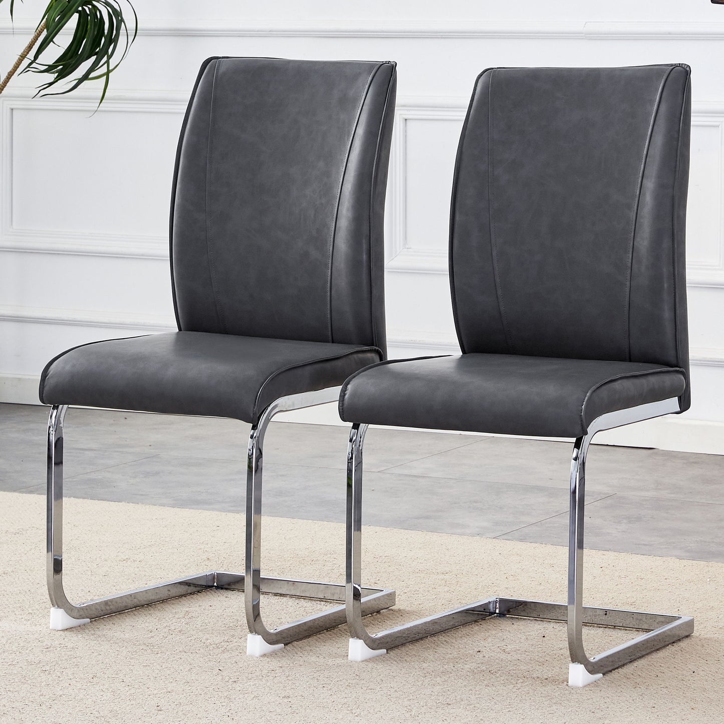 Luxury Simple Arch Chair, High Resilience With Metal Legs Home Essentials