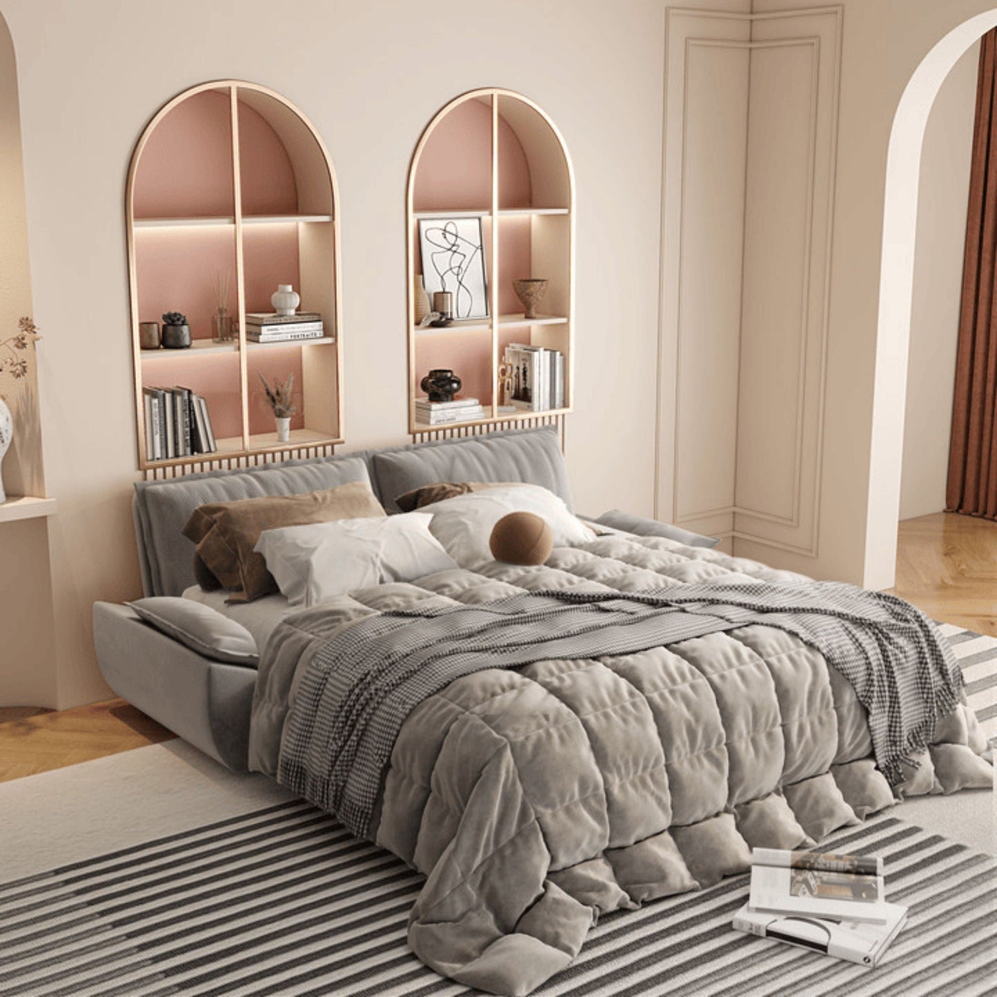 Pull Out Sleeper Sofa Bed, 3 In 1 Multi Functional Home Essentials