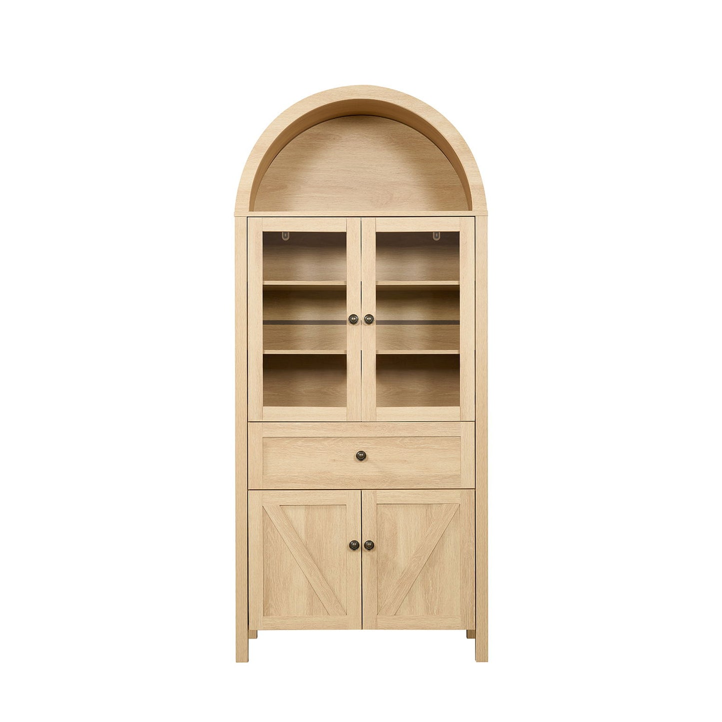 Retro Dome Cabinet With Large Storage Space Home Essentials