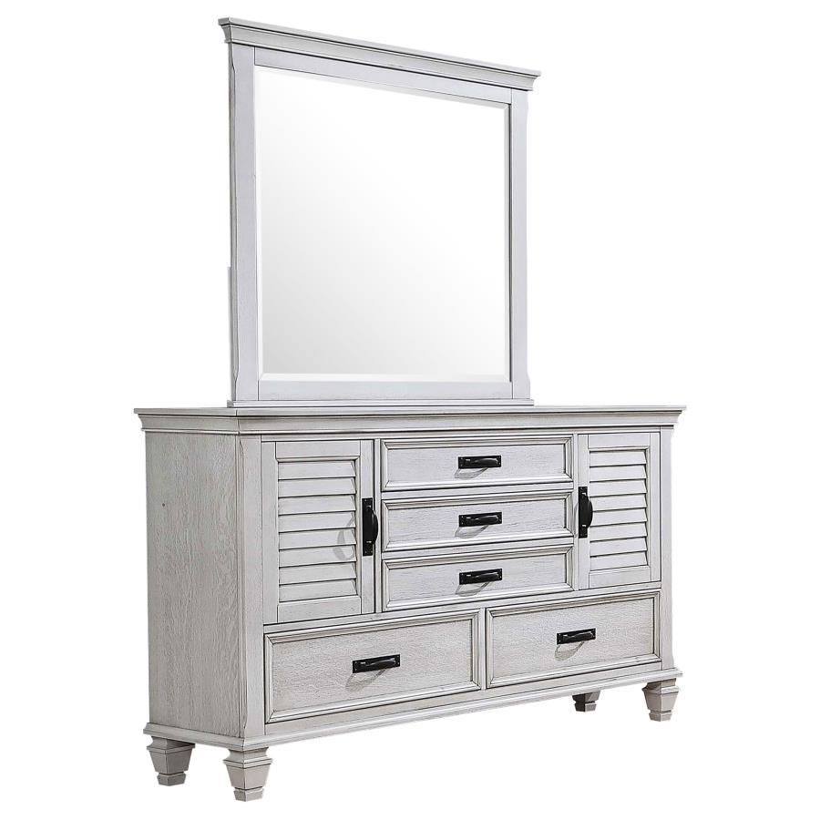Franco - 5-Drawer Dresser With Mirror - Snoozhouse