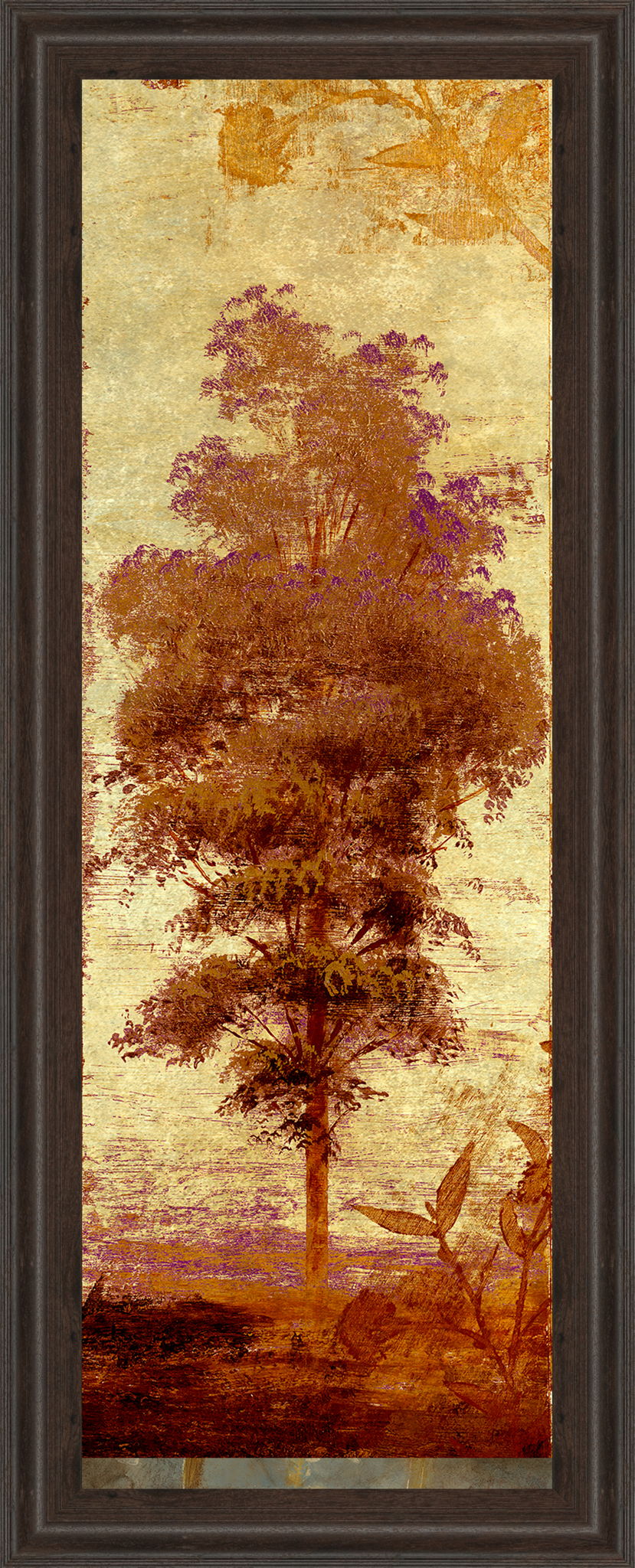 Early Autumn Chill Il By Micheal Marcon - Framed Print Wall Art - Dark Brown - Snoozhouse