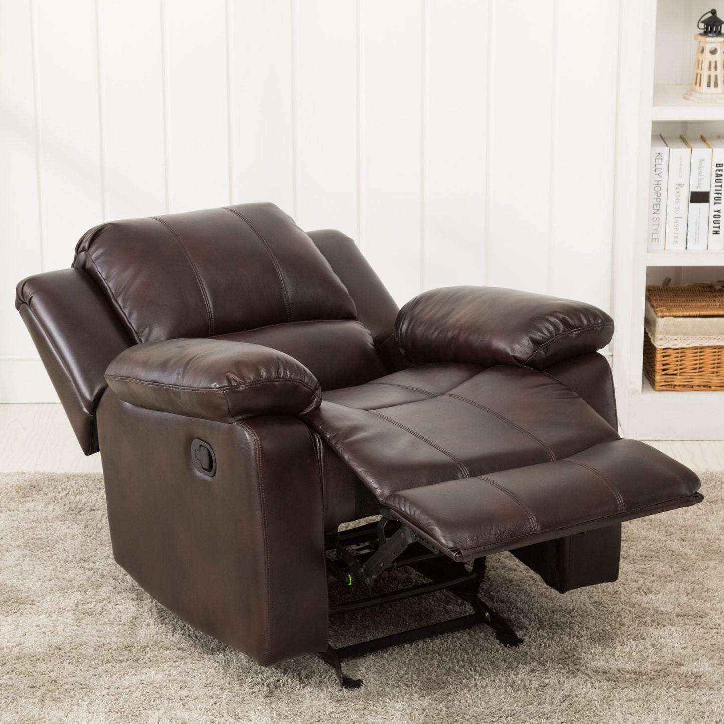 Charlotte - Glider Recliner With Classic Style Home Essentials